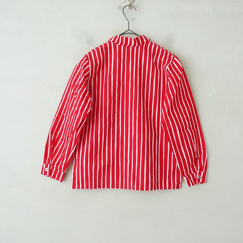 キッズ】マリメッコ marimekko *Jokapoika コットンストライプ長袖