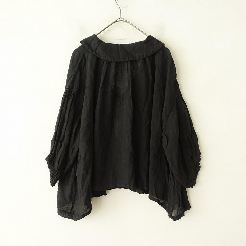 nest Robe（ネストローブ） *リネンガーゼレース紐スモックブラウス*F