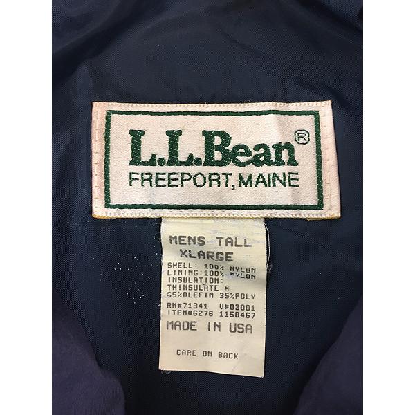 古着 90s USA製 LL Bean 名作 「Windy Ridge Jacket」 パデッド