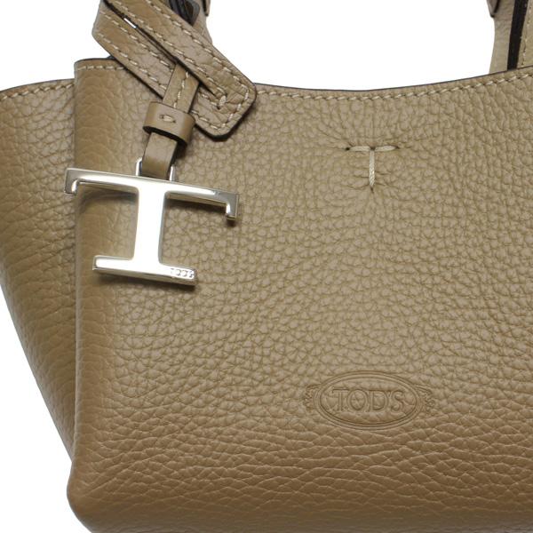 25SS モデル トッズ TOD'S マイクロ Tタイムレス レザ−ショルダー