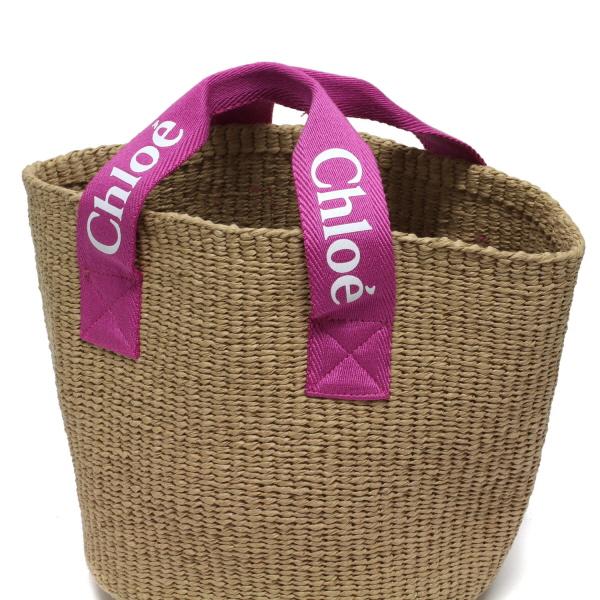 Chloe（クロエ） 24SSモデル Mifuko ペーパーファイバー かごバッグ