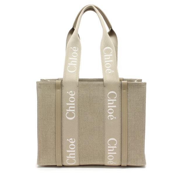Chloe（クロエ） 25SS新色 Chloe WOODY ミディアム 刺しゅうロゴ