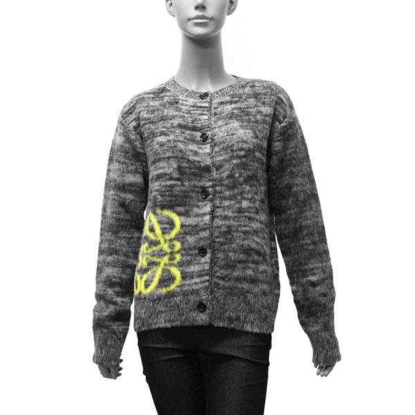 LOEWE（ロエベ） ANAGRAM INTARSIA CARDIGAN アナグラム インターシャ