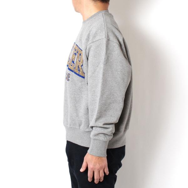 MONCLER（モンクレール） ラメロゴプリント スウェットトレーナー