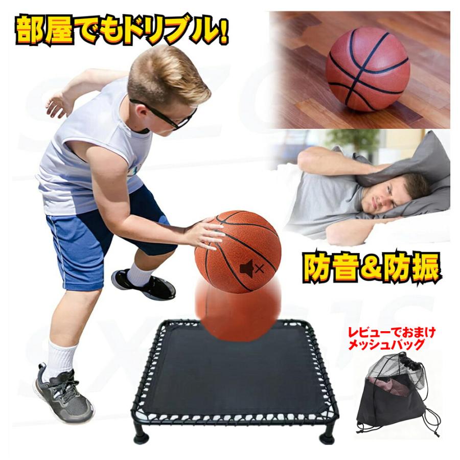 バスケ ドリブル ネット サイレントドリブラー 防音 マット 室内 練習