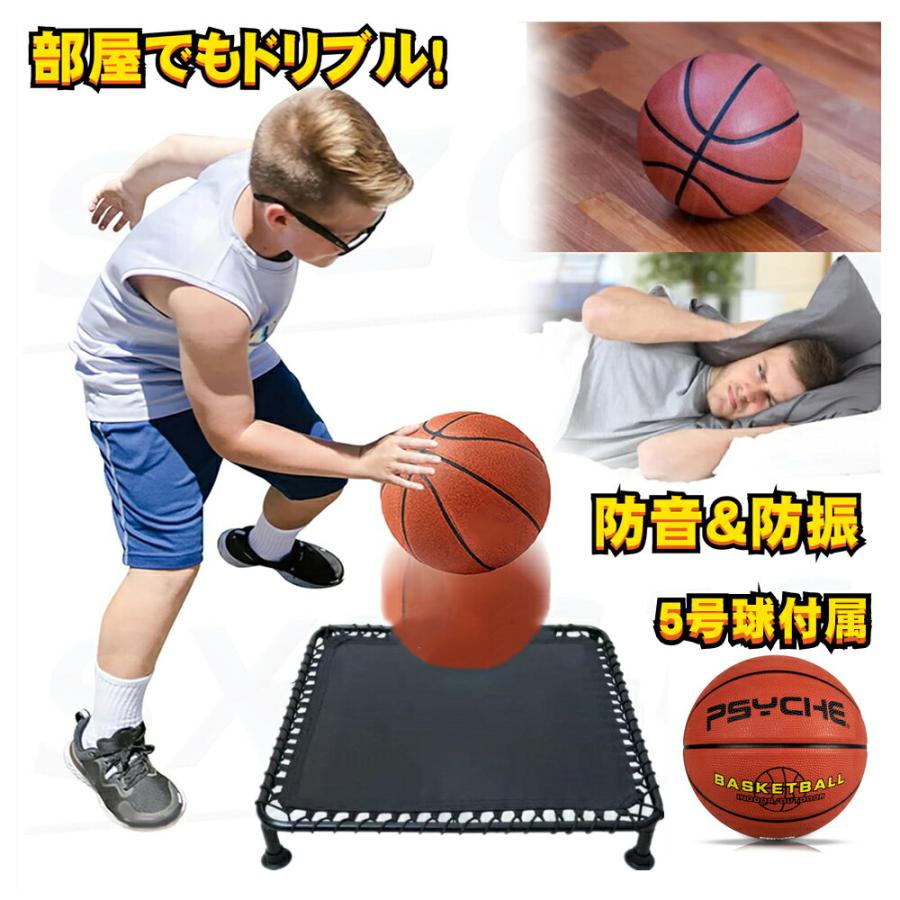 バスケ ドリブル ネット サイレントドリブラー 防音 マット 室内 練習