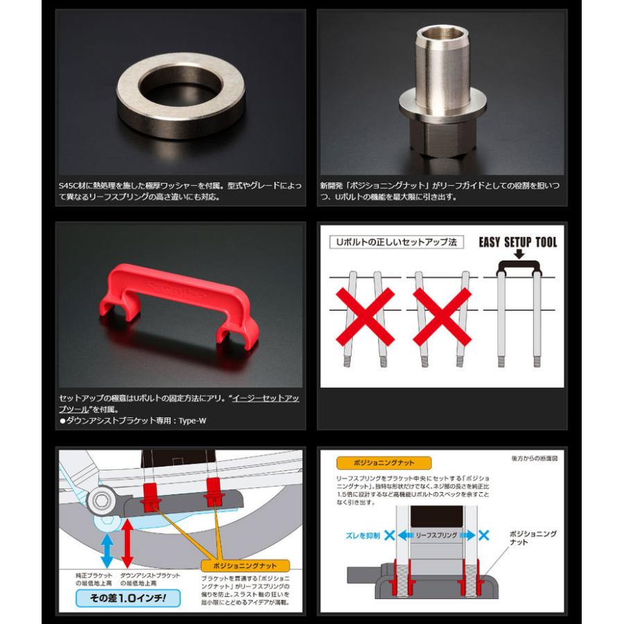 GENB（玄武） ハイエース ダウンブロック 200系 スーパーダウン