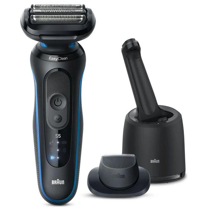 BRAUN 密着シリーズ5 充電式シェーバー52-B7200cc ブルー 電気