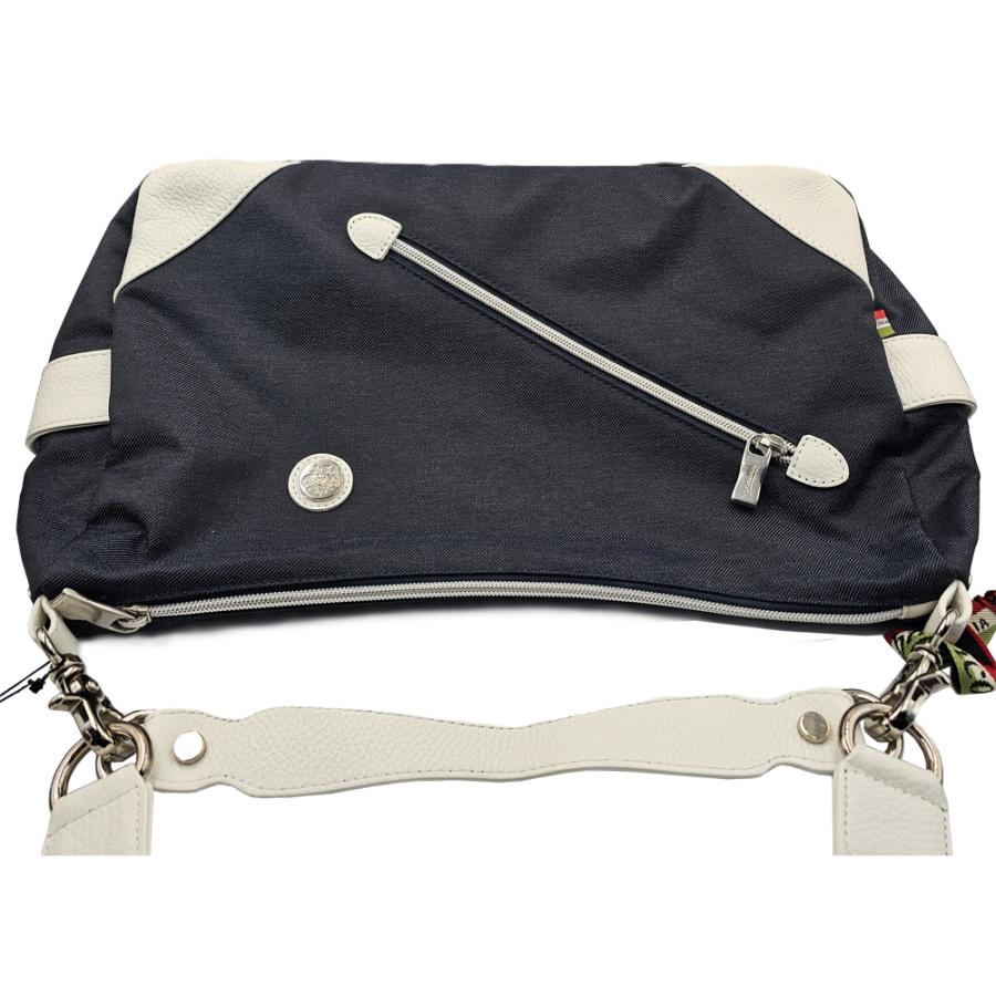 Orobianco（オロビアンコ） ショルダーバッグ ネイビー&ホワイト 90623