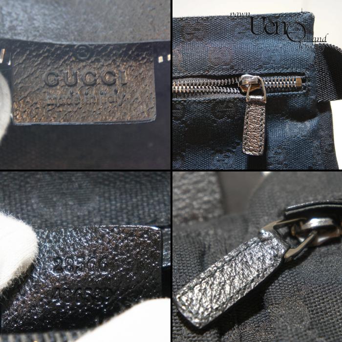 GGキャンバス 【質屋】送料無料！GUCCI グッチ ウエストポーチ 2WAY GG