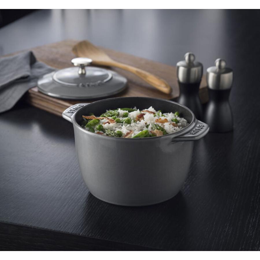 Staub（ストウブ） ご飯鍋 2合炊 IH対応 両手鍋 炊飯器 16cm 日本正規