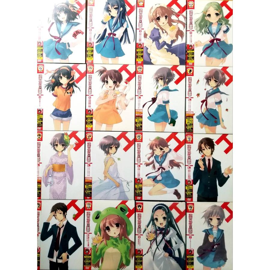 涼宮ハルヒの憂鬱 16巻＋収納BOX1点＋ポストカードケース : ディスク