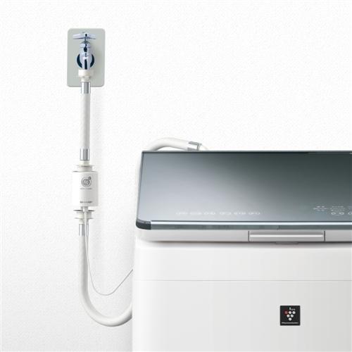 シャープ AS-AG1 抗菌・防臭！毎回の洗濯水に銀イオンをプラス「洗った