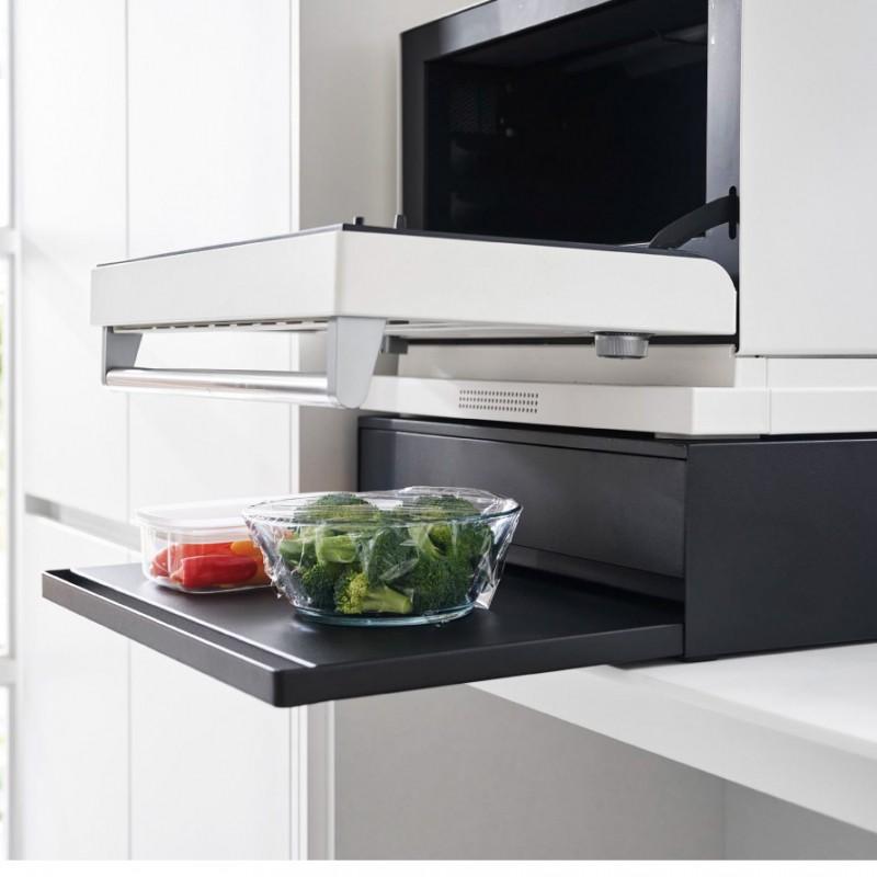 tower トースター下 ラック スライドテーブル タワー 山崎実業