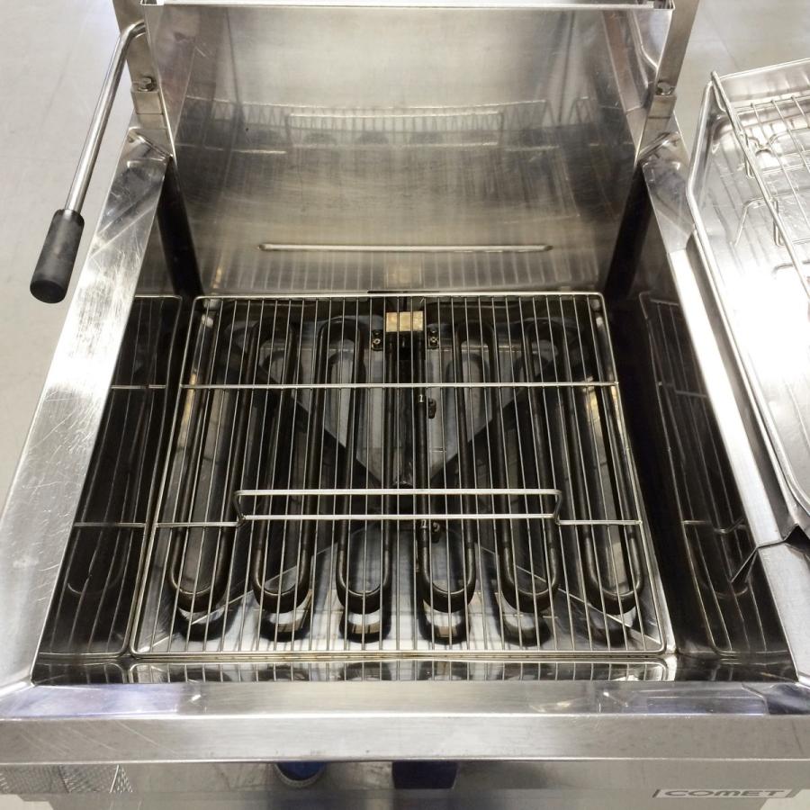 電気フライヤー コメットカトウ CF2-E18B 中古 : 業務用厨房機器の新橋