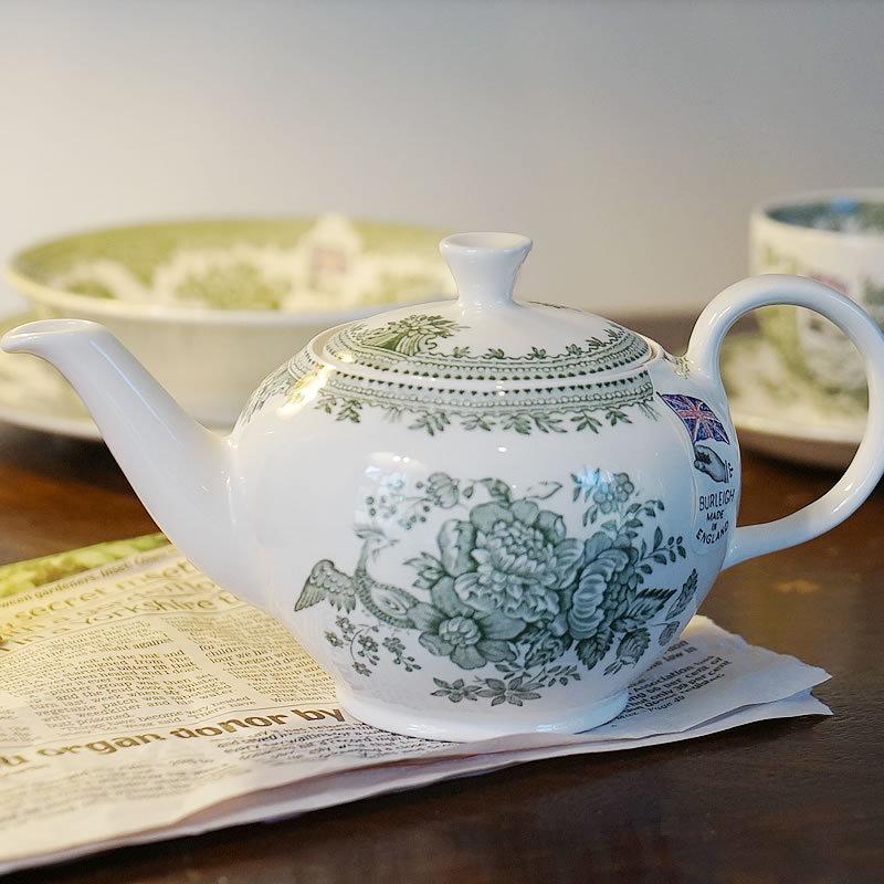 BURLEIGH（バーレイ） グリーン アジアティック フェザンツ バーレイ社