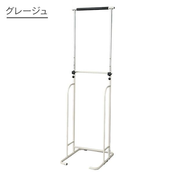 山善（YAMAZEN） ぶら下がり健康器 懸垂マシン 懸垂 高さ5段階 BBK-220