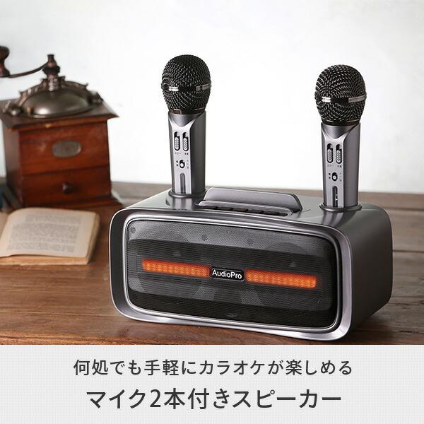 とうしょう カラオケ カラオケセット 家庭用 ワイヤレスマイク