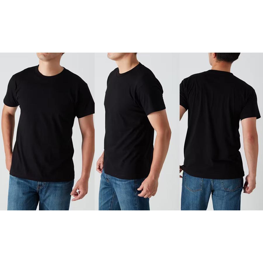 G.T.HAWKINS 丸首 Tシャツ 2枚組 綿100％ アウトドア カジュアル 厚手