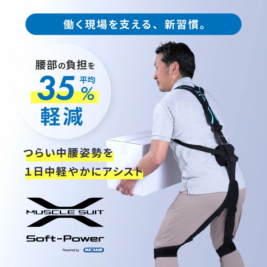 MEDIAID 爆買 アシストスーツ マッスルスーツ Soft-Power ソフトパワー