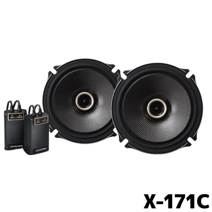 ALPINE（アルパイン） カースピーカー X-171C 17cm コアキシャル2WAY