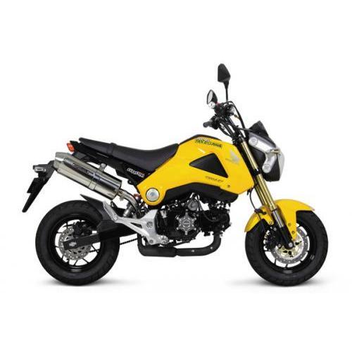 SP武川（タケガワ）コーンオーバルマフラー スリップオンタイプ GROM