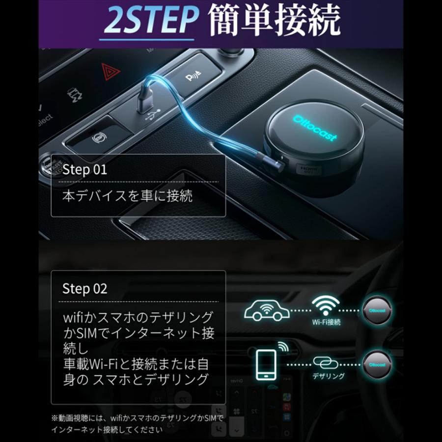 国内正規代理店 ottocast オットキャスト P3 PRO プロ android 13