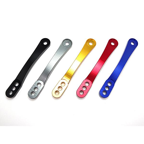 ローダウンリンクキット 車高調ロッド ロワリングキット シルバー 銀