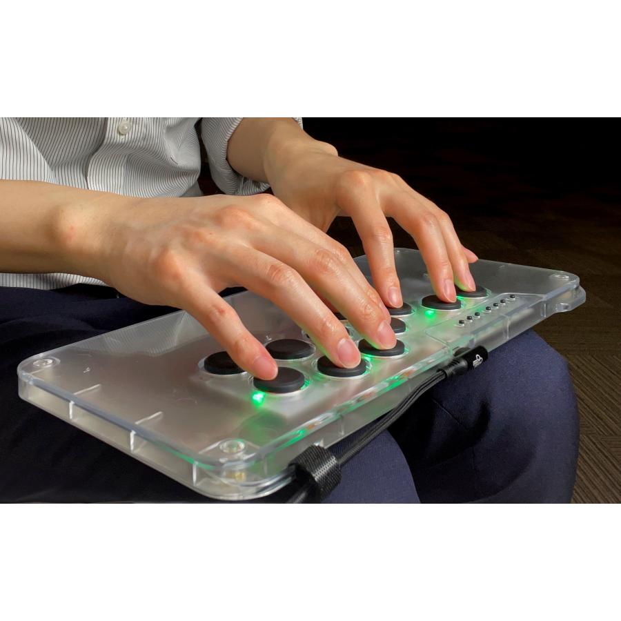 アケコン アーケードコントローラー PS5 PS4 PC レバーレス 任天堂