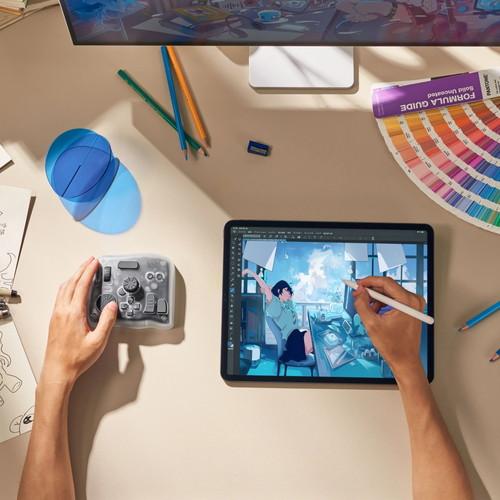 TourBox Elite Plus 左手 デバイス キ ーボード Bluetooth adobe Windo