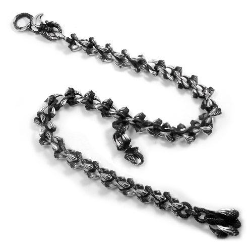 インフィニットタローンウォレットチェーン Silver Creature