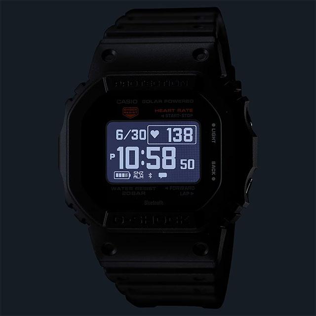 G-SHOCK CASIO カシオ ジーショック G-SQUAD DW-H5600-1JR 心拍計