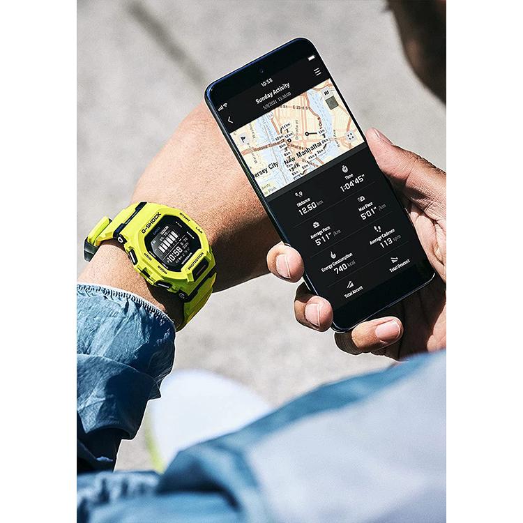G-SQUAD G-SHOCK Gショック スマホ連携 イエロー デジタル GBD-200-9JF