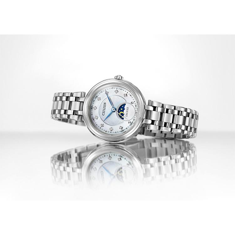 EXCEED(CITIZEN) エクシード EXCEED 太陽と月 エコ・ドライブ電波時計