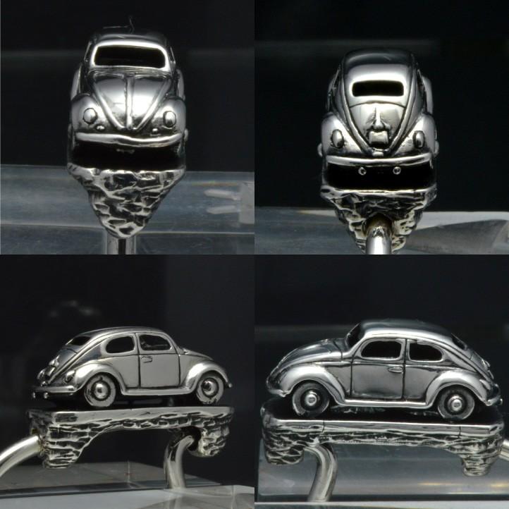 ビートルキーリング キーホルダー シルバー925 Silver925 銀 (キー