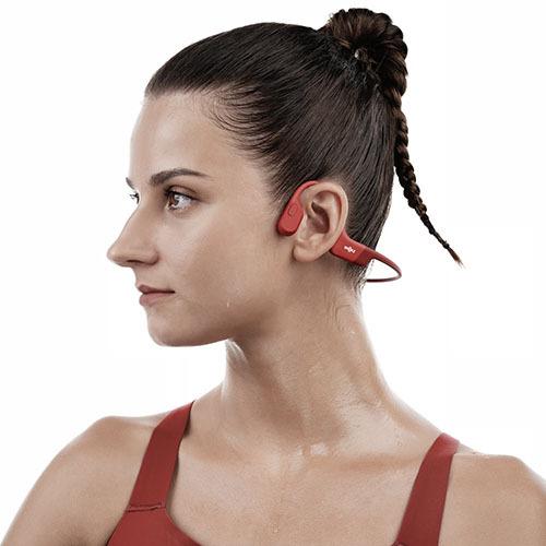 Shokz（ショックス） (在庫限り)Shokz OpenRun Red ワイヤレスイヤホン