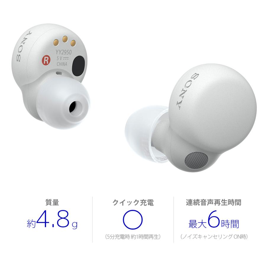 SONY（ソニー） LinkBuds S ホワイト WF-LS900N WC ワイヤレスイヤホン