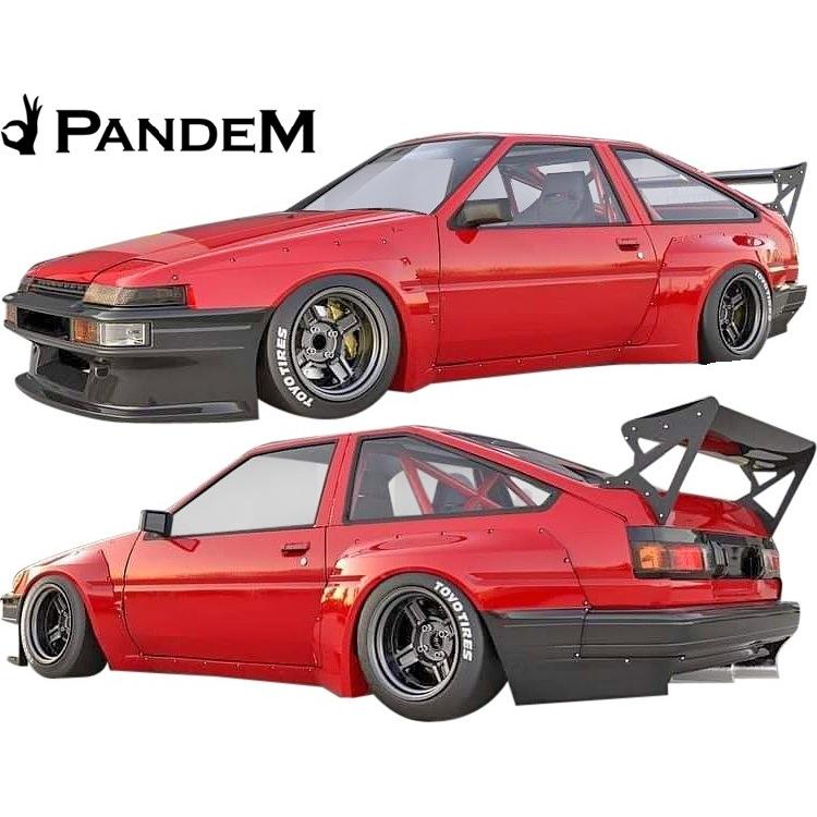 86 【M's】トヨタ AE86 スプリンタートレノ 後期 PANDEM ワイドボディ