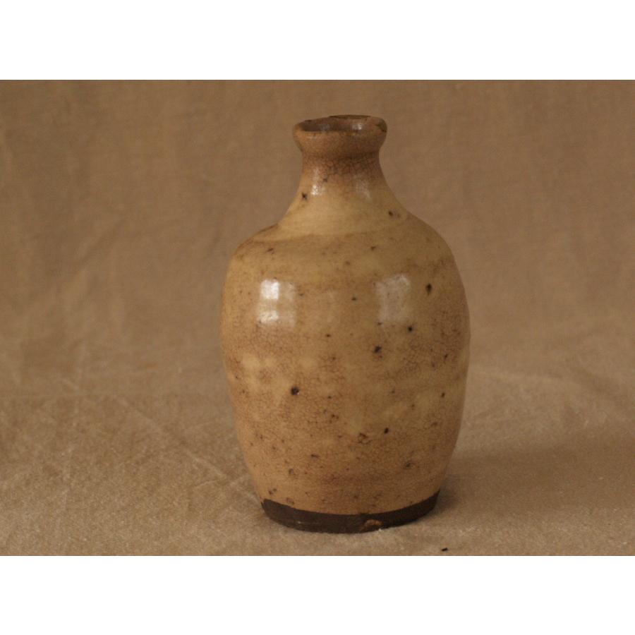 江戸時代 古萩徳利12cm 萩焼 茶道 一輪挿 日本古美術 骨董 : EMA商店