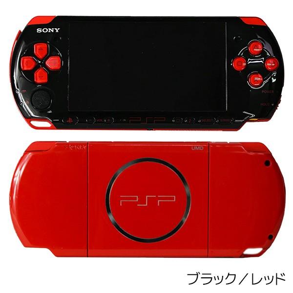 PSP 3000 赤×黒 (ケース、メモリースティック付き) PSP 3000 赤×黒