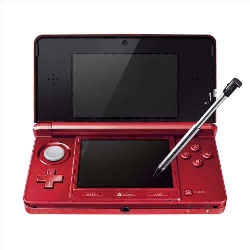 任天堂（Nintendo） 3DS ニンテンドー3DS 本体 完品 フレアレッド 中古