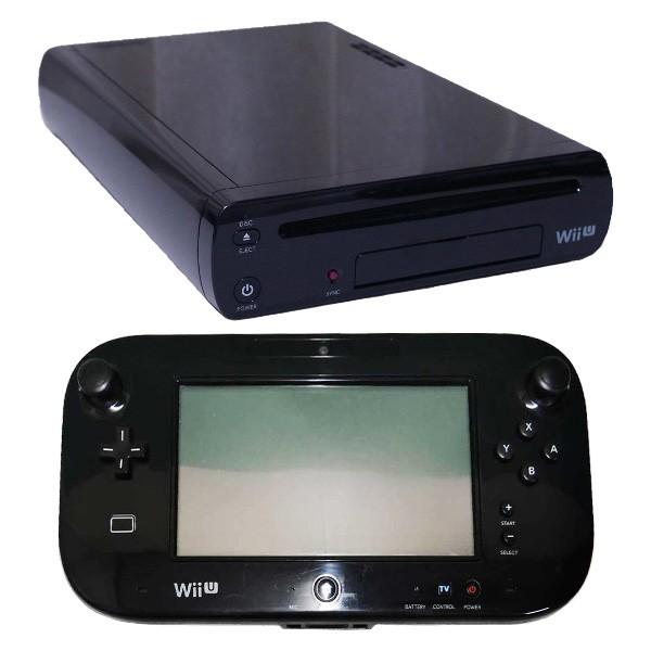 Wii U 本体 プレミアムセット kuro クロ 中古 すぐ遊べるセット