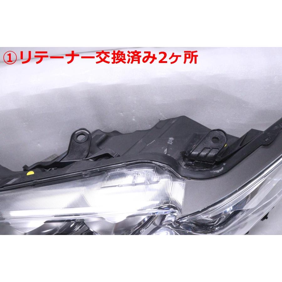 32-1116☆後期 LED ZSU60W ハリアー CVT/I☆左ヘッドライト KOITO 48