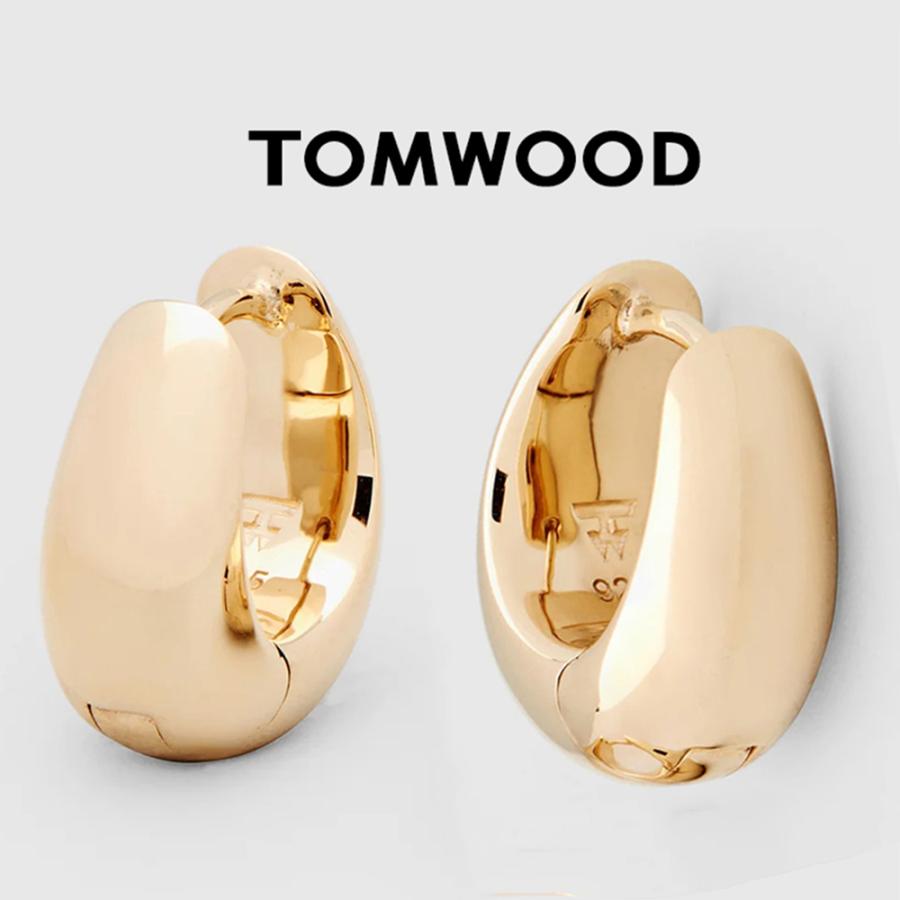 TOM WOOD（トムウッド） ピアス アイス フープ スモール ゴールド