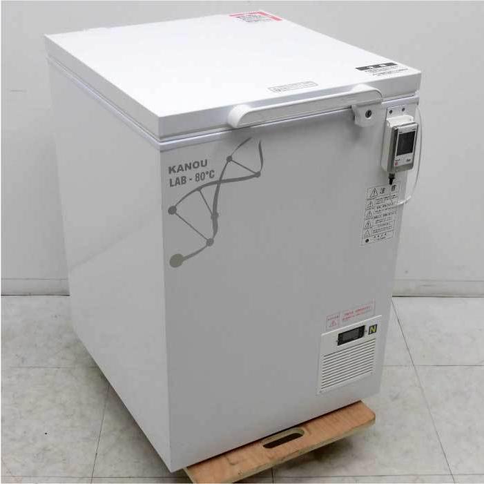 送料無料】 超低温フリーザー カノウ冷機 LAB8S 20年 冷凍ストッカー