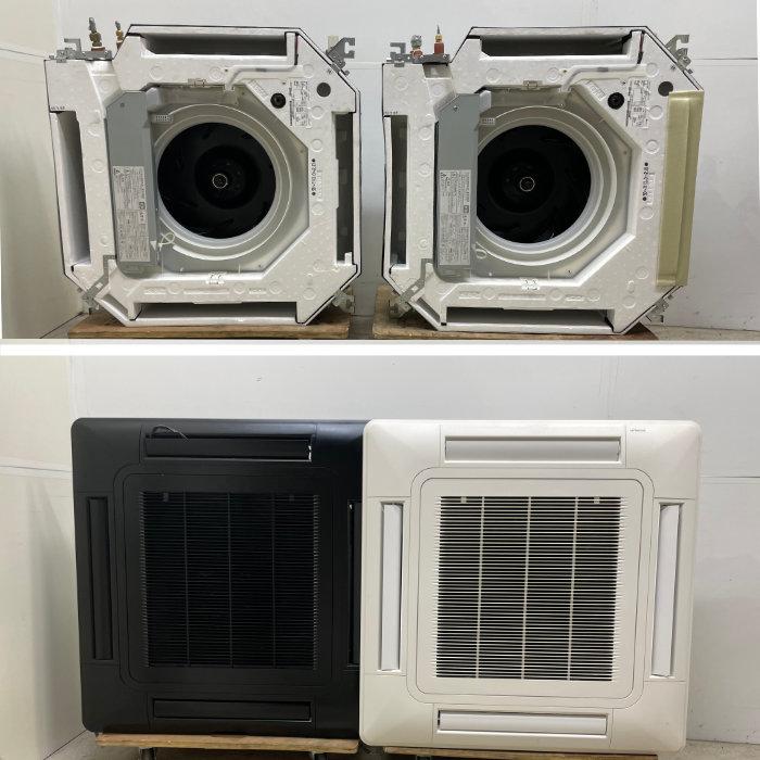 日立（HITACHI） 天カセツインエアコン 内機2台 RCI-GP56K3 2.3馬力 外