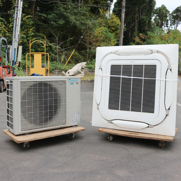 ダイキン（DAIKIN） 天カセエアコン 業務用 3馬力 内)FHCP80EN 外