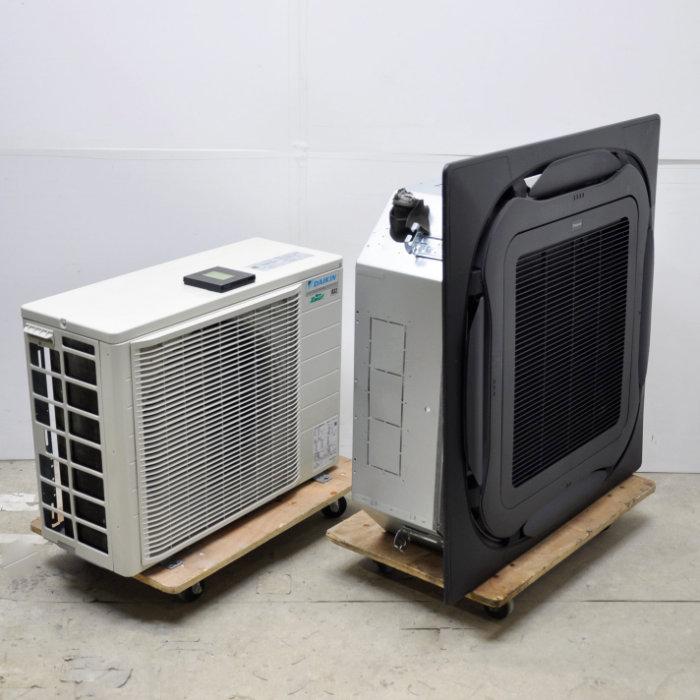 送料無料】天井カセット形エアコン 3馬力 室内機FHCP80EN 室外機