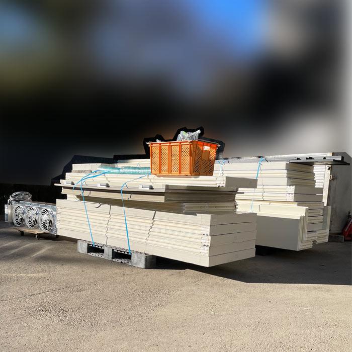 送料無料】プレハブ冷凍庫 4.25坪 PF-21CC-4.25 KX-N3AVP1 US-N5LH2