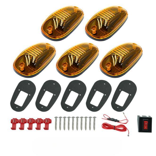 トヨタ（TOYOTA） 汎用 LED ルーフマーカー オレンジ アンバー